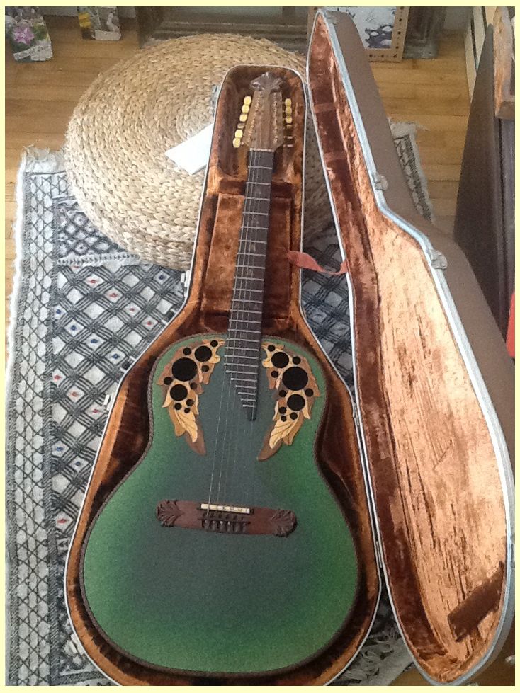 Ovation Adamas I guitar 1688-3 Green #607-97