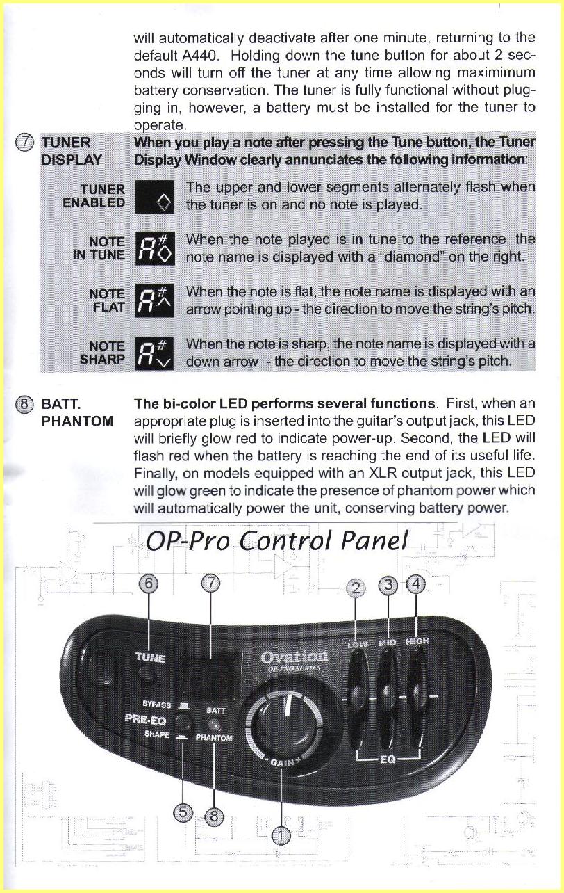 Viewing a thread - Need part for Ovation pro preamp