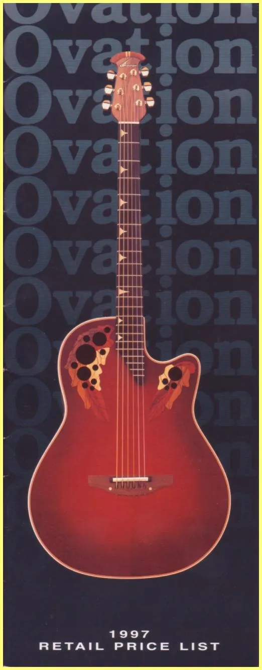 Ovation Guitar Price List | Ovation Tribute