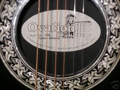 1862 Custom Balladeer - Model 1862 | Ovation Tribute